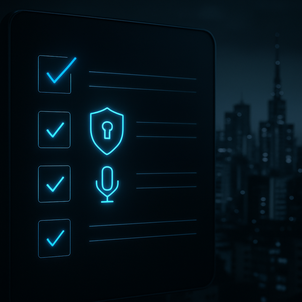 Checklist final: como proteger a voz da sua empresa na prática | Implementando Perplexity IA